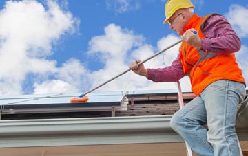 Deepfields soft wash roof cleaning